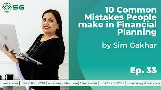 10 Common Mistakes People make in Financial Planning | 1 minute Insurance EP 33