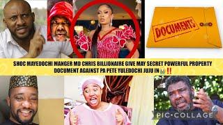 SHOC MAYEDOCHI MD CHRIS BILLION GIVE MAY SECRET POWERFUL PROPERTY DOCUMENT ON PA PETE YULEDOCH JUJU