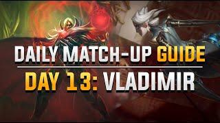 DAILY CAMILLE MATCH-UP GUIDE. DAY 13: Vladimir.