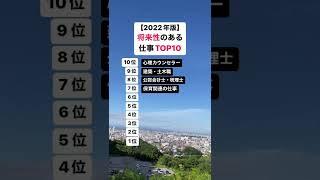 【2022年版】将来性のある仕事TOP10