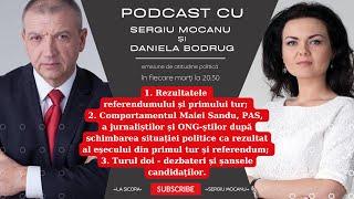 Podcast cu Sergiu Mocanu și Daniela Bodrug din 22 octombrie 2024