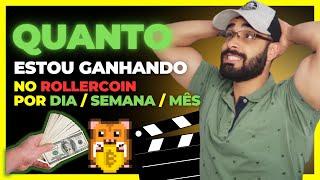  QUANTO EU ESTOU GANHANDO NO ROLLERCOIN| EM 2024