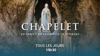 Le Chapelet depuis la Grotte de Lourdes - 29/09/2024