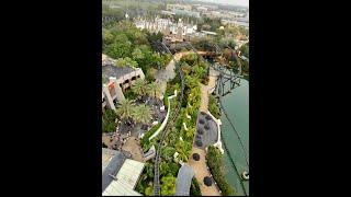 Jurassic World VelociCoaster Front Seat POV at Universal Orlando Island of Adventure