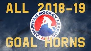 All AHL Goal Horns (2018-19)