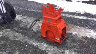 2016 NPK C3D Vibratory Plate Compactor Head Shaker For John Deere Excavator For Sale