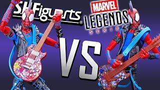 Who made the BEST Spider-Punk Figure?? (SH Figuarts vs Marvel Legends)