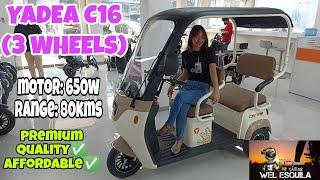 YADEA C16 | BASIC REVIEW & SPECS | QUALITY ELECTRIC TRIKE