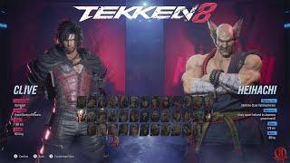 Tekken 8 - All Characters & Tekken Shop Costumes + Stages & DLC (Clive/Phoenix Gate) FFXVI *Updated*