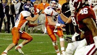 Boise State  Statue of Liberty on Fiesta Bowl 2014