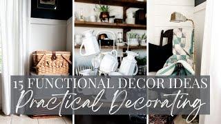 Practical Decorating Ideas | 15 Functional Decor Ideas For Your Home