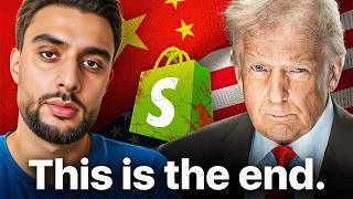 Trump's NEW China Tariffs Killed Dropshipping?! (HUGE UPDATE!)