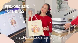 How to Make a Sublimation Tote Bags | Personalized Pet Design ️ ft. HTVRont & Brother Printer