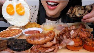 (RE-DO) FULL ENGLISH BREAKFAST (ASMR EATING SOUNDS) NO TALKING | SAS-ASMR