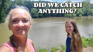 DID WE CATCH ANYTHING? | homesteading, off-grid, Adventures, work |