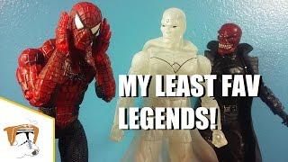 My LEAST FAVORITE Marvel Legends! (Zubbie Response)