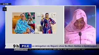 OM TV : #9hpile : la délégation de Biguini chez Ba Mam Sidibe à Djelibougou