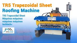 TR5 Roof Sheet Roll Forming | trapezoidal roofing machine