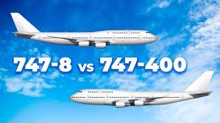 The Boeing 747-8 Vs 747-400 – What’s The Difference?