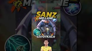 Sanz 85% Winrate Gatotkaca S33 Build! Mobile Legends #mobilelegends #mlbb #gaming