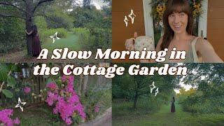 ️ SLOW & COZY SUMMER MORNING  Cottage Garden, Slow Living, Cottagecore Vlog, Practical Magic