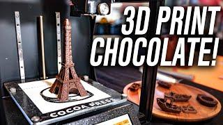 Chocolate 3D Printing: Hands-On with Cocoa Press 2!