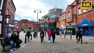 Oldham Town Centre (Most deprived town in England) | 4K Walk