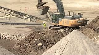 Immediate clean up is underway following Tropicana implosion