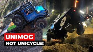 What happens when you lose BRAKES in a UNIMOG?