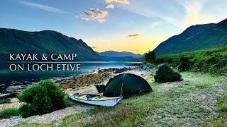 Sea Kayaking on Loch Etive, Scotland