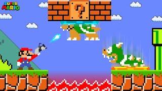 If Mario Using PORTALS GUN To Prank Everything in Super Mario Bros.