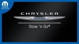 Stow 'n Go® | How To | 2025 Chrysler Pacifica & Voyager