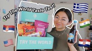 Try The World snack box! ️