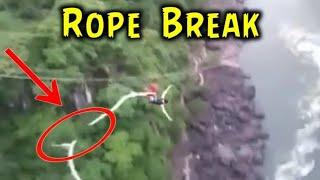 Most Shocking Bungee Jumping Fails Caught On Camera