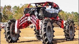 The worlds BIGGEST bounty hole ATV's and SXS's vs the Extreme Machine Challenge-MAJOR CARNAGE!!