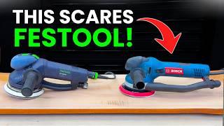 Better than Festool? Bosch 6-inch Sander is a Festool Killer!