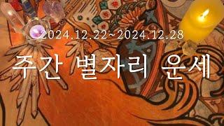 24.12.22~24.12.28 주간 별자리 운세