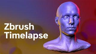 Sculpting a Head from Memory (Zbrush Timelapse)