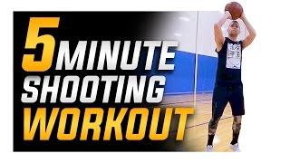 5 Minute Basketball Shooting Workout from Shot Mechanics