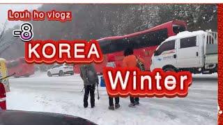 TAEBEAKSAN KOREA TOUR | 태백산 한국 투어 | Louh ho vlogz