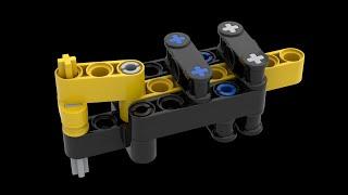 5 Lego Technic Piston Mechanisms