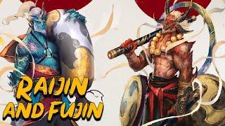 Raijin and Fujin: The Gods of Lightning and Wind - Japanese Mythology - See U in History