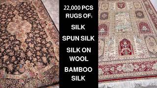 Buy silk Persian rugs online? Silk vintage oriental Persian carpet shopping on store.joysrug.com