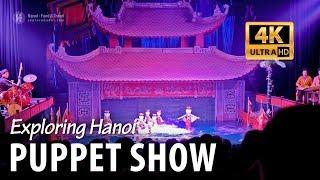 Water Puppet Show in Hanoi Vietnam (Thang Long Water Puppet Theater)