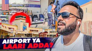 Laari Adda or Airport?  American  Airport System | Los Angeles to New York