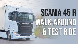 SCS On the Road - Fully Electric Scania 45R Walk-Around & Test Ride