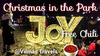 Christmas in the Park / Free Chili @VilmasTravels