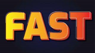 3d text design tutorial in adobe illustrator l text effect in adobe illustrator