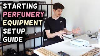 How to set up your perfumery workstation for the first time