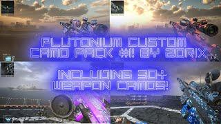 ULTIMATE Plutonium CUSTOM CAMO PACK! Including 30+ WEAPON SKINS! (ZORIX'S CAMO PACK #1)